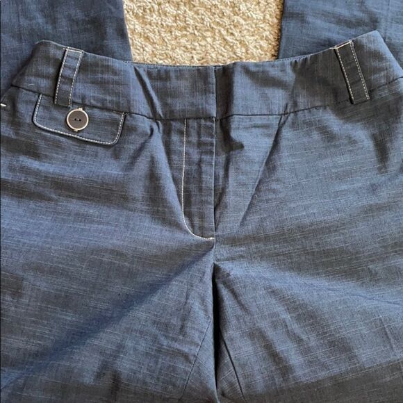 Rafaella Gray textured pattern wide leg trouser - Picture 6 of 9